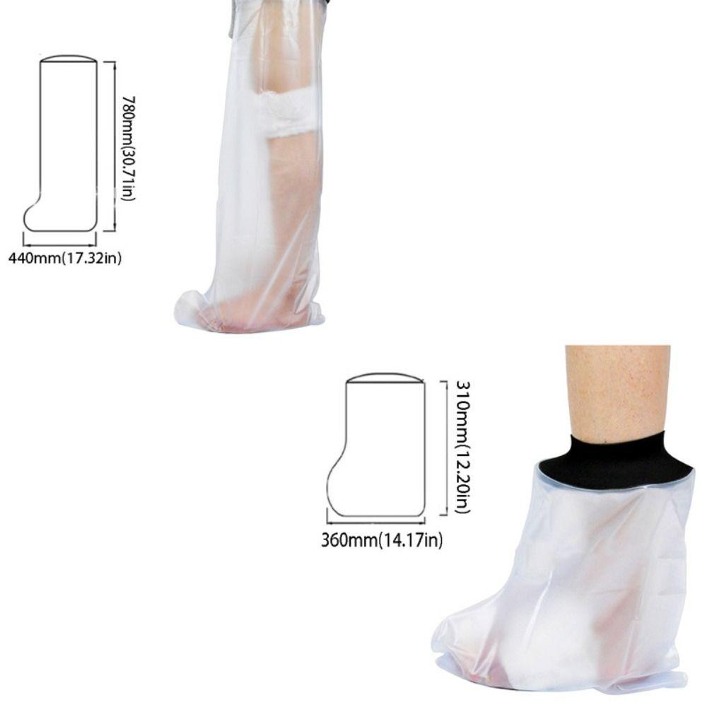 Lower Leg Cover Shower Protector Full Leg Cover Wound Protector Waterproof Cast Cover Bath Use
