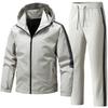 Sports Suit Men's Spring Autumn Jacket and Pants Tracksuit  Zipper Hooded Cardigan Coat Long Pants Two-piece  Two-piece Set Male Clothing Set