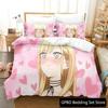 3D Print Anime My Dress Up Darling Comfortable Duvet Quilt Cover Pillowcase Bedding Set Children Bedroom Decoration Home Textile