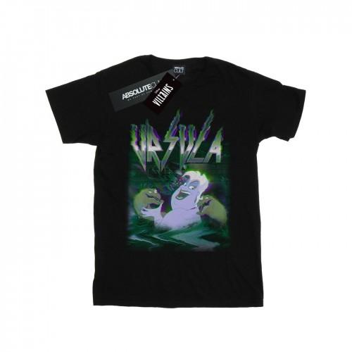 The Little Mermaid Girls Ursula Glitch Cotton T-Shirt