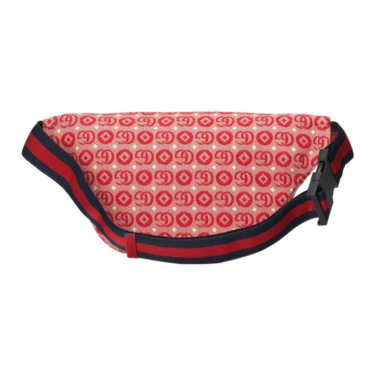 Gucci Поясная сумка GG Star Patch Canvas Red Blue Daily Street Style 502095-FABBD-6479