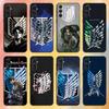 Чехол для телефона Атака Титанов Для Samsung S26,S25,S24,S23,S22,S21,Plus,Fe,Lite,Другие Черный Чехол