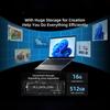 BMAX X15 Pro 15.6'' 16GB DDR4 RAM 512GB SSD Windows 11 Notebook Intel N95 CPU Office Computer