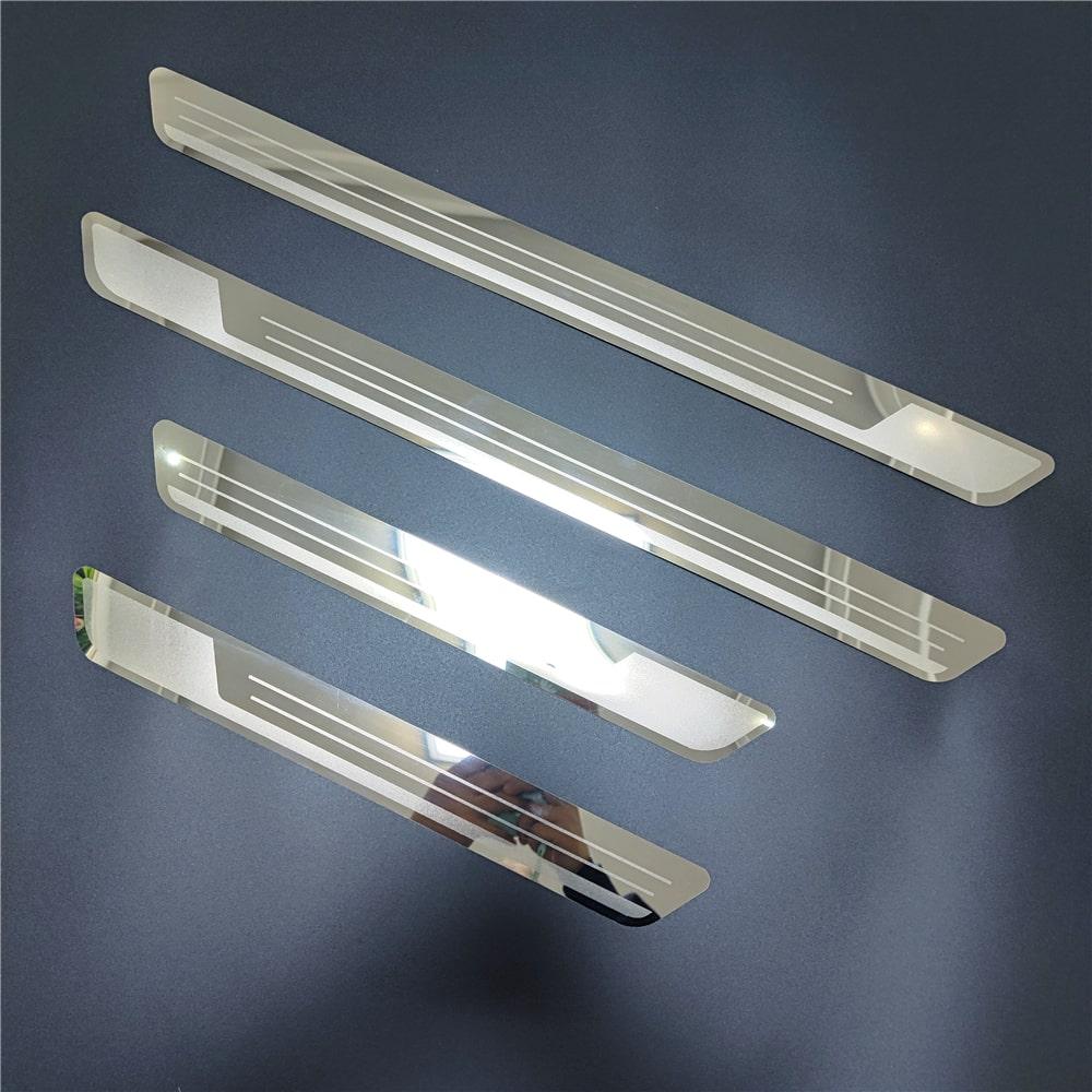 Для Volkswagen VW T-ROC TROC A11 2017-2024 Автомобильный стайлинг Накладки на пороги Нержавеющая сталь Педаль-подставка Защитная планка Аксессуары