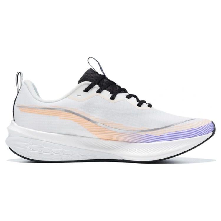 Li Ning Red Rabbit 6 Pro Comfortable Versatile Fabric TPU Shock Absorbing Wear Resistant Low Top Running Shoes Men Sneaker White ARMT043-1