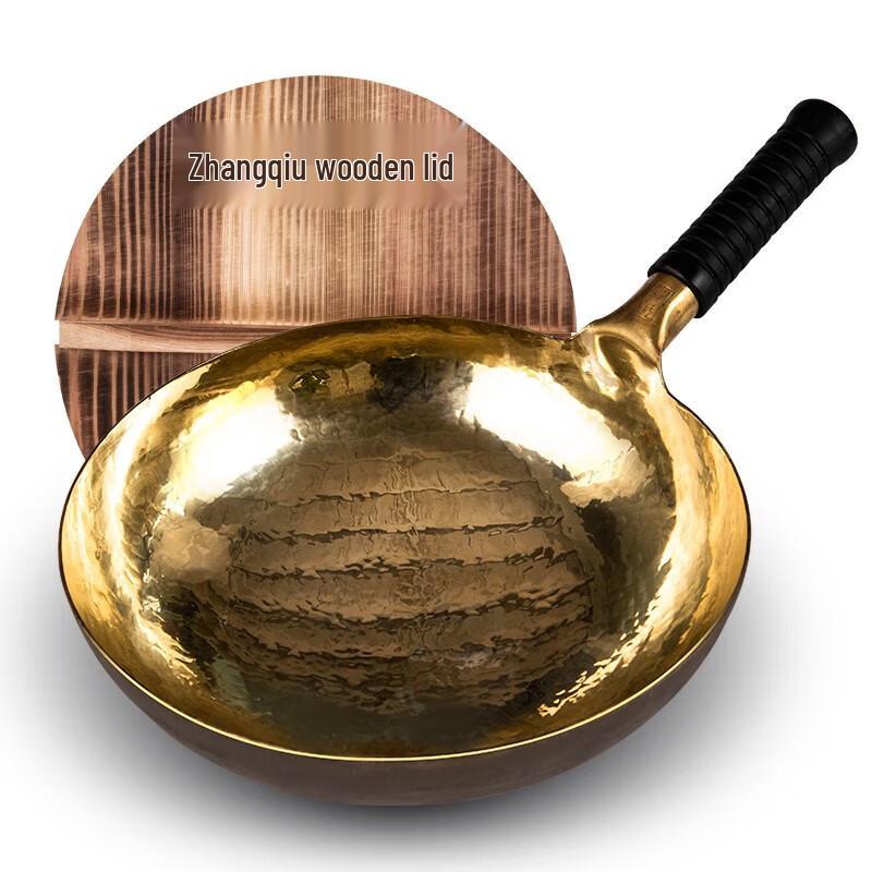 Медный вок ручной ковки