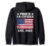 US Citizen Est 2022 US Citizenship Zip Parka