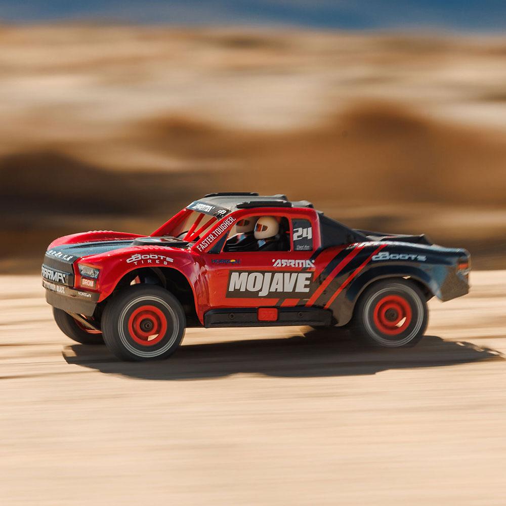 ARRMA MOJAVE GROM MEGA 380 Коллекторный 4WD RTR Масштаб 1/14 Пустынный Грузовик RC Электрическая Модель с Дистанционным Управлением Игрушки для Взрослых и Детей
