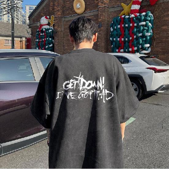 Футболка с коротким рукавом мужская летняя 2025Новая универсальная модная брендовая повседневная мужская футболка с коротким рукавом