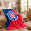 Blackburn Rovers Football Print Flannel Blanket Soft Warm Sofa Bed Throw Blanket For Home Office Bedroom