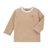 MIKI HOUSE HOT BISCUITS Long Sleeve T-Shirt, Boys and Girls, Baby, Children's Clothing, Beige, 100cm, 70-5211-686