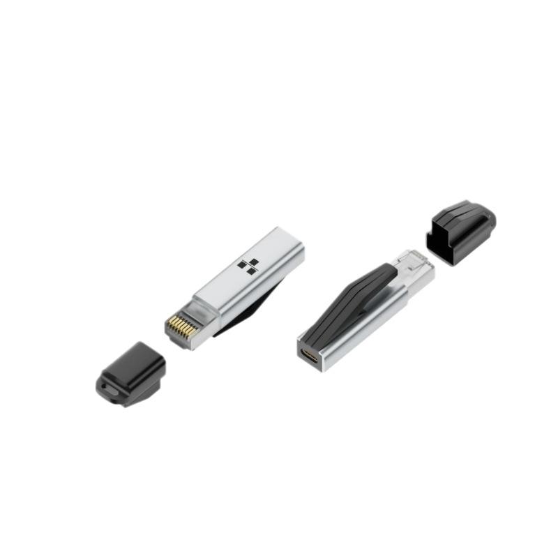 Гигабитный адаптер Type-C на RJ45 - Преобразователь порта Ethernet (Type-C female) для телефонов и ноутбуков