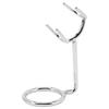 Stainless Steel Shaving Holder Stand Simple Universal Multifunctional Manual Shaving Brush Stand for