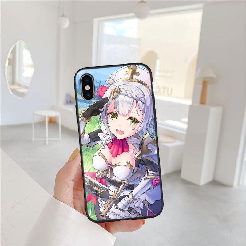 FM26 Genshin Impact Soft Shell Phone Case for Samsung Galaxy S20 S21 S22 Ultra FE + Plus A21S A22 A24 A25 A26 A30 A30S A31