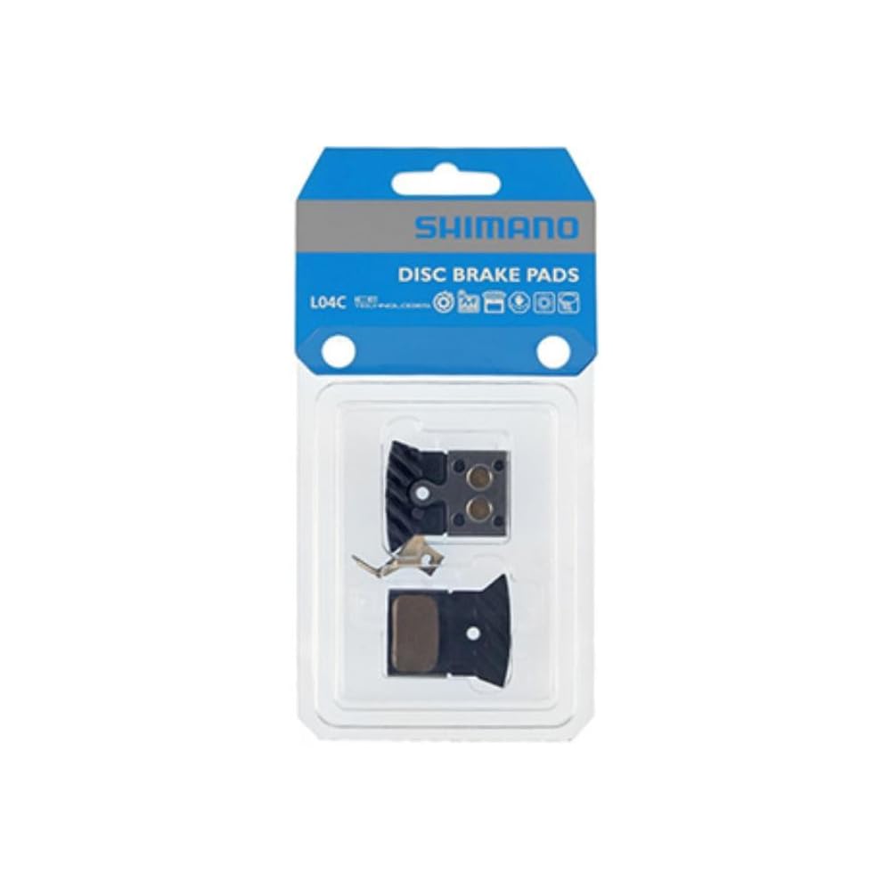 Металлические дисковые тормозные колодки Shimano L04C с радиаторами для обслуживания велосипеда
