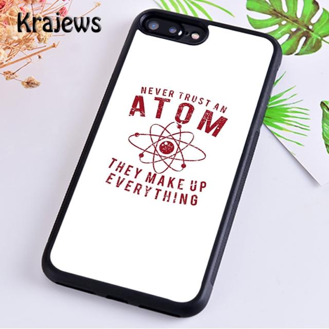 Krajews Атомная Наука Химия Чехол для Телефона Для iPhone 17 Air 16 15 14 plus 11 12 13 pro max coque Оболочка Fundas