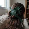 Carved Dragon Medieval Leather Dragon Hair Stick Gothic Fairy Tale Dragon Hair Pin  Birthday Gift