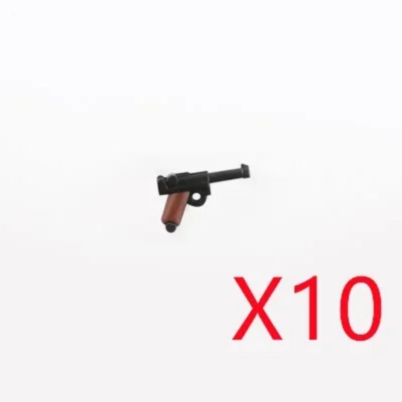 5 СМ Вторая мировая война Военные строительные блоки Американские Немецкие Советские Фигурки солдат Оружие Аксессуары Пистолеты Пистолет Снайперский ремень Мини-кирпичики MOC