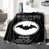Custom Name AFC Bournemouth Crest blanket for Couch & Bed, Plush Cozy Fuzzy Blanket Super Soft & Warm Blankets for Fall and Winter. 0908252