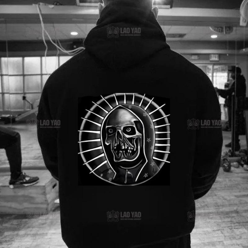 New La Muerte Hoodie Pattern Sweatshirt Hallowee