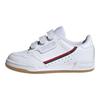 adidas Оригинальные Continental 80 Кожа Удобные Универсальные Прочные Нескользящие Низкие Кроссовки для Тренировок Детские Кроссовки Белые EF3062