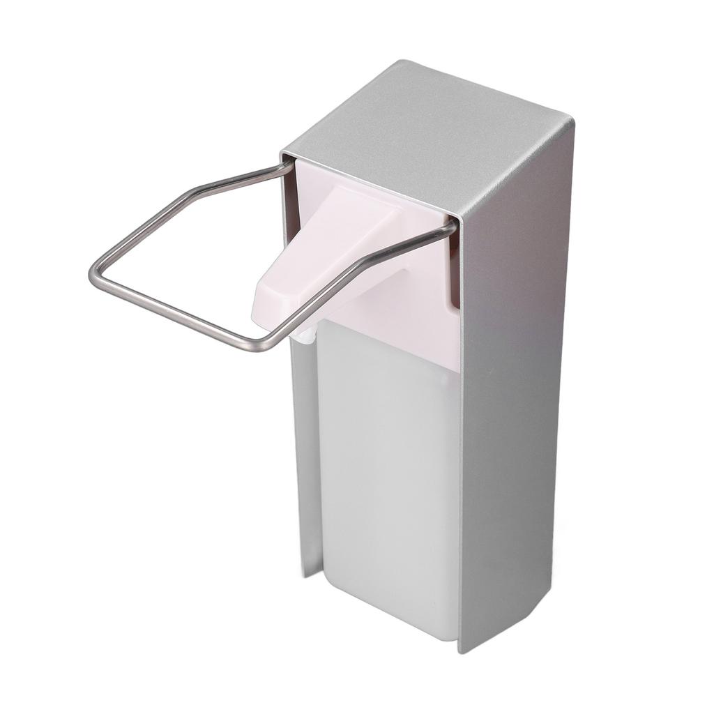 Wall Mount Soap Dispenser Hand Or Elbow Press Liquid Shampoo Dispenser Bottle for Bathroom Kitchen