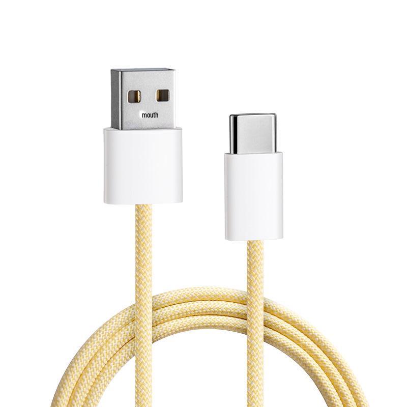 Двусторонний кабель для быстрой зарядки Type-C для устройств Apple и Android