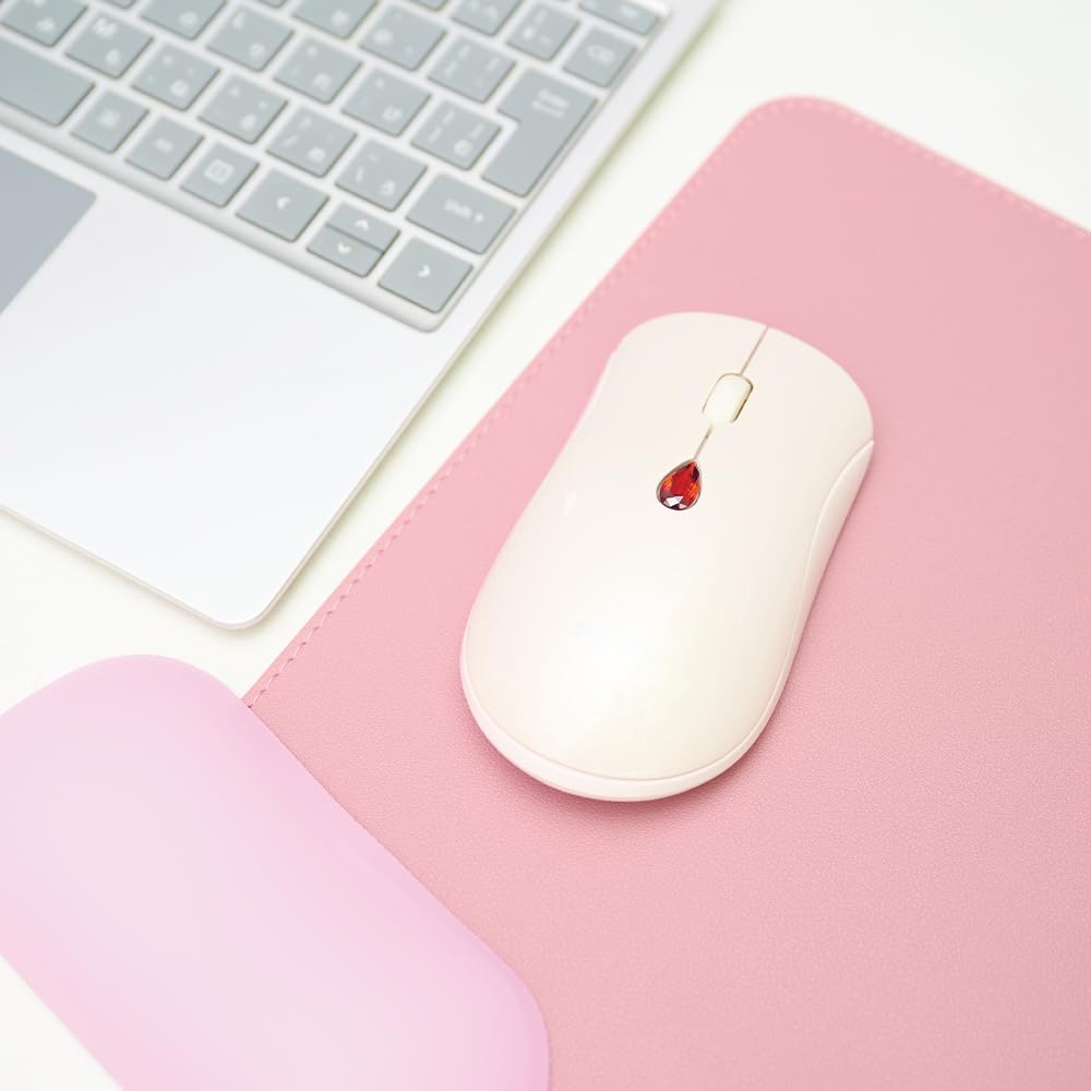 Беспроводная мышь EGRET SweetiE с искусственным драгоценным камнем 12 Bluetooth DPI Кубическая Взрослый Подарок на Поступление в Школу EGRET Кнопки, Цвета,