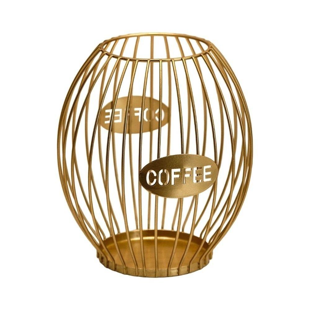 Large Capacity Coffee Pod Holder Coffee Pod Home Decoration Coffee Capsule Holder Storage Cup Coffee Creamer Container Gifts