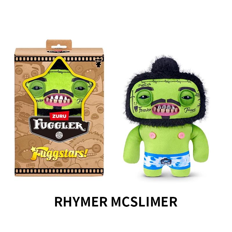 Fuggstars! Series Anime Figur Ugly Cute Teeth Monster Plush Doll Stuffed Toy Desktop Ornament Toy Birthday Gift
