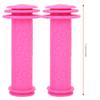 Children s Kids Bike Scooter Handle Bar Anti slip Grips Bicycle Handlebar Grips(rose red)