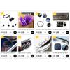 120 Sticker Rocker Switch Label Decal Circuit Panel Glow Luminous Sticker for Car Marine Boat Switches Relays Decoration Labels Pushbutton Switches 3