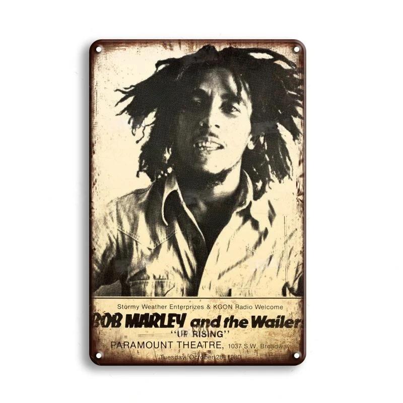 Vintage Rock Band Metal Sign Metal Poster Sign Plaque Metal Wall Plate Workshop Bar Pub Garage Club Retro Home Wall Decor