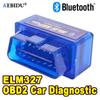 Mini Elm 327 Bluetooth V2.1 OBD2 Car Diagnostic Tool for ELM 327 OBDII Protocol Scanner OBD Adapter Auto Diagnostic Tool with Android APP
