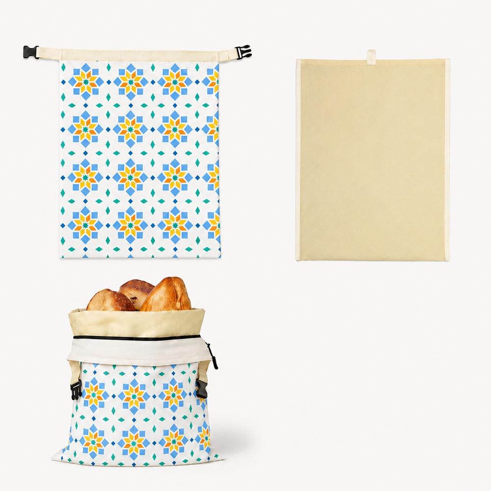 Reusable Beeswax Bread Bags Beeswax Coated Food Storage Bags Sourdough Bread Bags Cheese Storage
