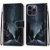 Роскошный окрашенный кожаный чехол-книжка, защитный чехол для iPhone 16, 15, 14, 13, 12, 11 Pro MAX, 16Pro, 15Pro, 14Pro, 16Plus, 15Plus, 12mini SE4 (2025)