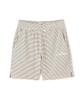 [Schott] WEB LIMITED CUTSEW SHORTS BLIND STRIPE / Men's Cut and Sew Shorts, Blind Stripe, Size M, 414, Natural, 782-3113010