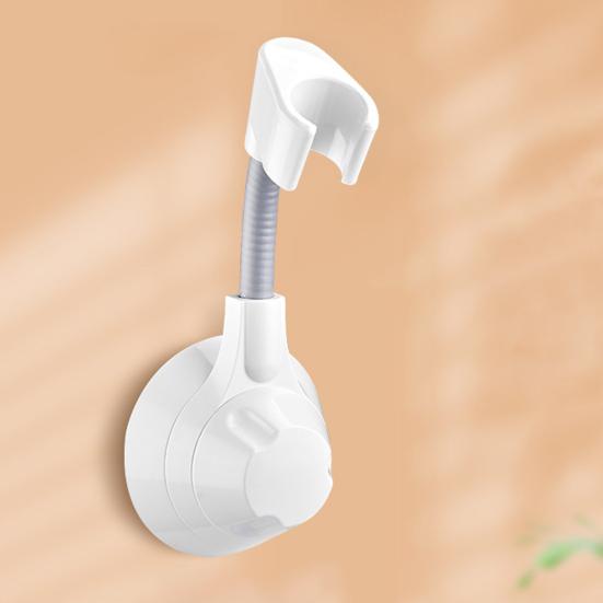 Регулируемый держатель для душевой лейки, присоска, без сверления, универсальная регулировка угла, вращение на 360 градусов, крепление для душевой лейки