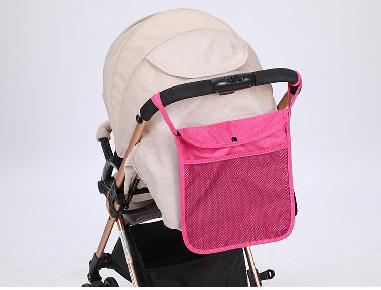 Baby Stroller Hanging Bags Umbrella Storage Bag Pocket Bottle Diaper Bag Large Capacity Children's Cart Mommy Carriage Organizer
