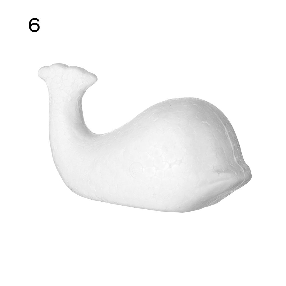 Home Decoration Party Supplies Children Toys Animals Shape Foam Balls White Polystyrene Styrofoam