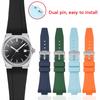 Silicone Strap for Tissot PRX 35MM/40MM Series Men Women Casual Fashion Replacement Rubber Strap + Quick Release Tools