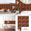 10PCS/SET Colorful Marble Mosaic Tile Stickers Kitchen Bathroom Wardrobe Tabletop Decoration Self-adhesive Waterproof Tile Stickers