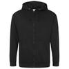 Awdis Plain Mens Hooded Full Zip Hoodie / Zoodie