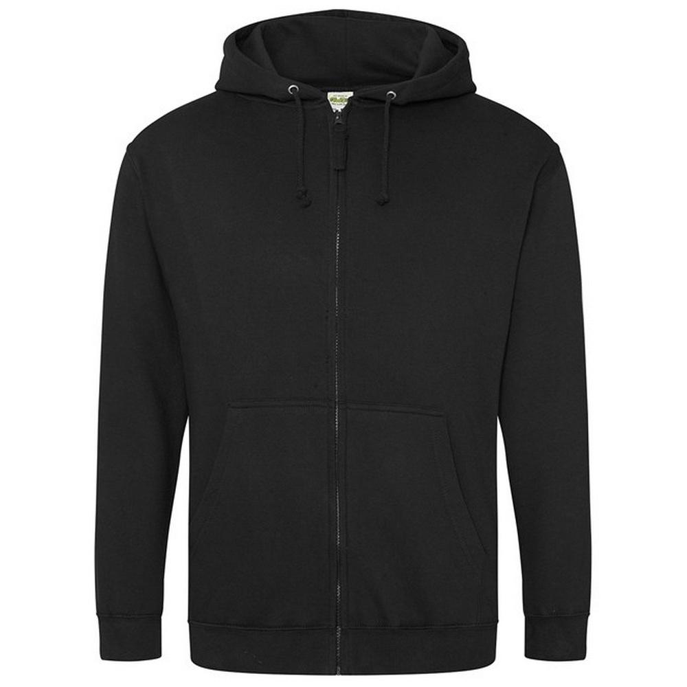 Awdis Plain Mens Hooded Full Zip Hoodie / Zoodie