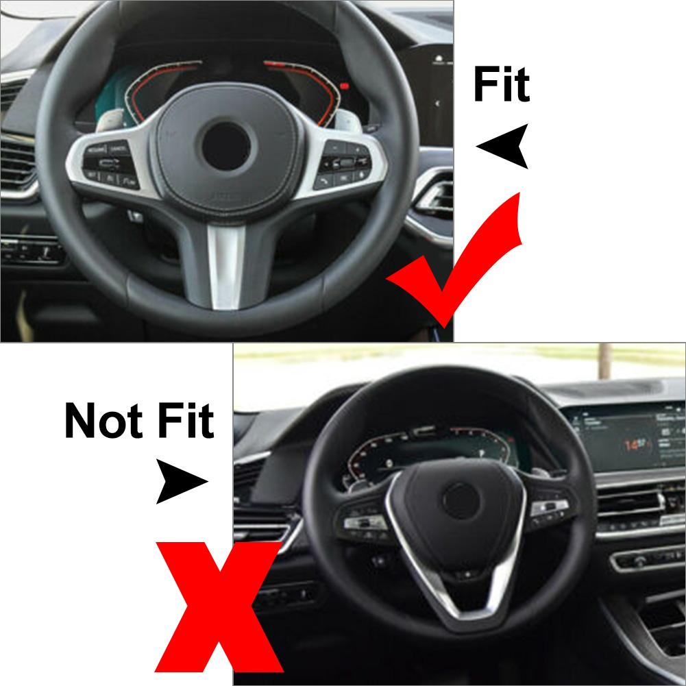 Для BMW 3 серии G20 углеродное волокно ABS авто крышка рулевого колеса декоративная отделка