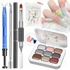 Highly Saturated Nail Art Sponge Gel 4/9/12 Color Pigment Gel for Nail  DIY Nail Art