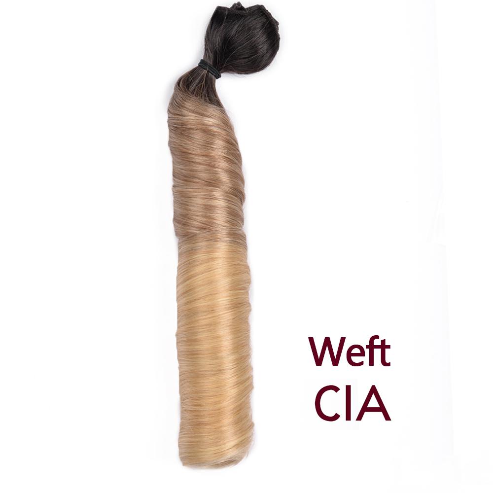 24Inch French Curl Synthetic Hair Extensions Loose Wave Pre-Stretched Braiding Hair Bulk & Weft Crochet Braids Bundles