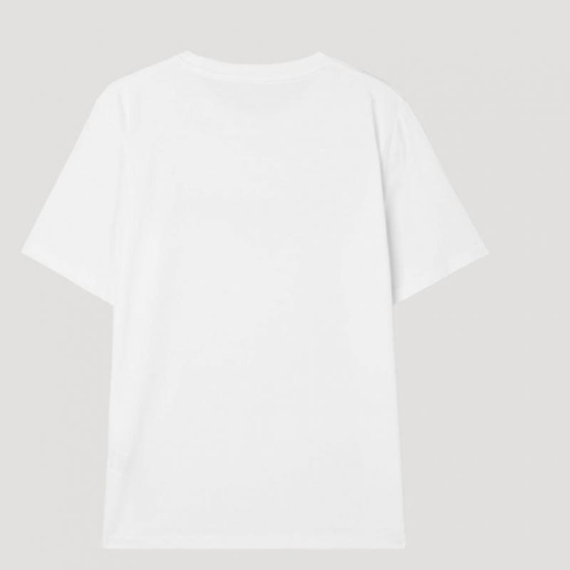 [shs Miss] Мягкая футболка с круглым вырезом ssjTsp22010 Ow