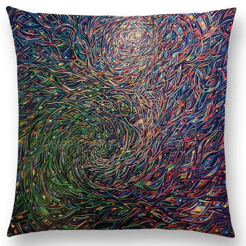 Чехол для подушки в мексиканском стиле с абстрактным рисунком, модная высококачественная декоративная наволочка, прямая поставка