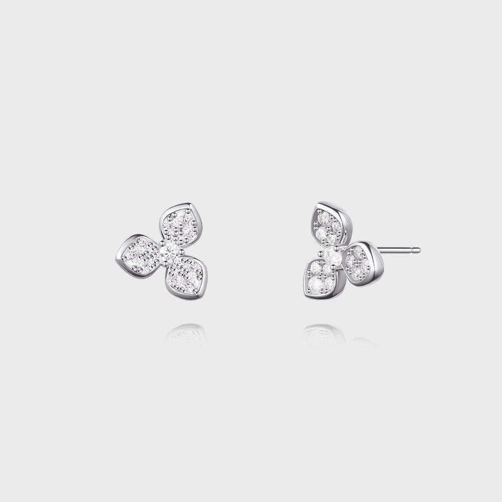 STONEHENGE Серебряные серьги "Дуэт любви" Sa25A86F